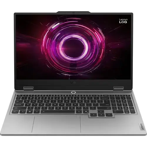 Laptop Gaming Lenovo LOQ 15AHP9 (Procesor AMD Ryzen™ 7 7445HS (16M Cache, up to 4.7 GHz), 15.6inch Full HD IPS 144Hz, 16GB, 512GB SSD, NVIDIA GeForce RTX 4050 @6GB, No OS, Gri)