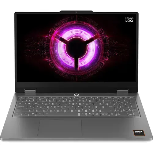 Laptop Gaming Lenovo LOQ Essential 15ARP11 (Procesor AMD Ryzen™ 7 170 (16M Cache, up to 4.75 GHz), 15.6inch Full HD IPS 144Hz, 16GB, 512GB SSD, NVIDIA GeForce RTX 5060 @8GB, No OS, Gri)