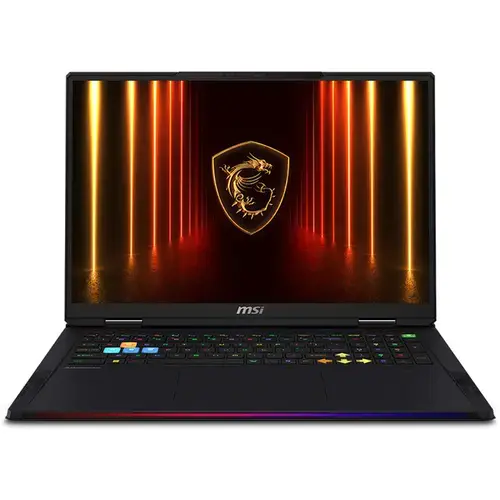 Laptop Gaming MSI Raider A18 HX A9WIG (Procesor AMD Ryzen™ 9 9955HX3D (128M Cache, up to 5.40 GHz), 18inch UHD+ 120Hz, 64GB, 2TB SSD, NVIDIA GeForce RTX 5080 @16GB, Win 11 Home, Negru)