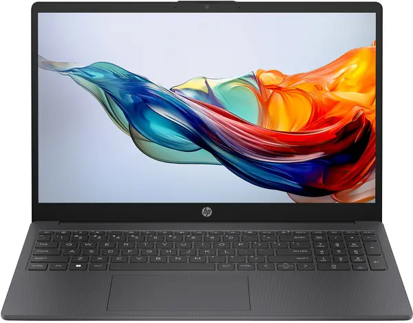 Laptop HP – 15-fc0124nia, 15.6'', FHD, Ryzen 3, 8GB/512GB, negru