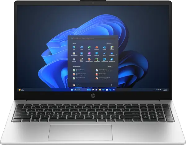 Laptop HP - 250R G10, 15.6'', FHD, Core 5, 16GB/512GB, argintiu
