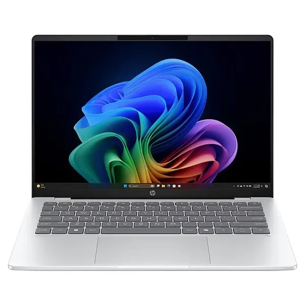 Laptop Hp Omnibook 5 (14-HE0009NS), Snapdragon X Plus X1P-42-100, 14", Rezolutie 1920 x 1200, 32 GB DDR5, SSD de 1 TB, Qualcomm Adreno X1-45