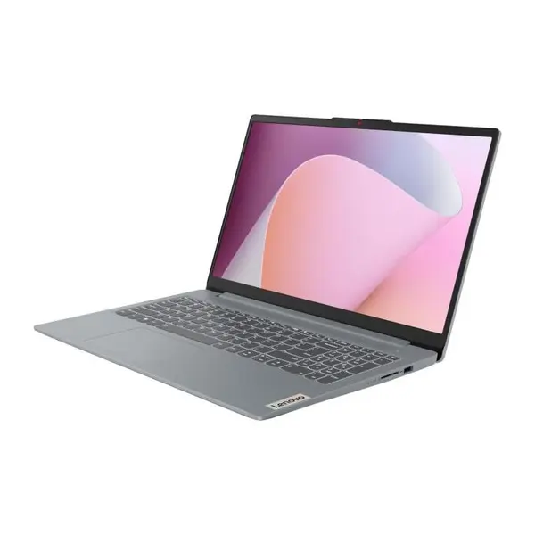 Laptop Lenovo IdeaPad Slim 3 15AMN8 82XQ01BKRM, AMD Ryzen 5 40, 15.6" FHD, IPS, 16 GB RAM DDR5, 512 GB SSD, Radeon Graphics, Fara Sistem de operare, Arctic Grey