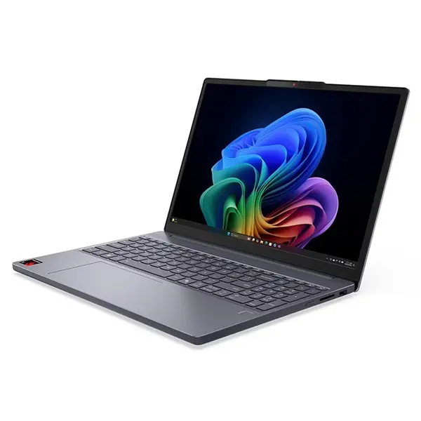 Laptop Lenovo IdeaPad Slim 3 15Q8X10, Snapdragon X-126100, 15.6", Rezolutie 1920 x 1200, 16 GB DDR5, SSD de 256 GB, Adreno X1-45