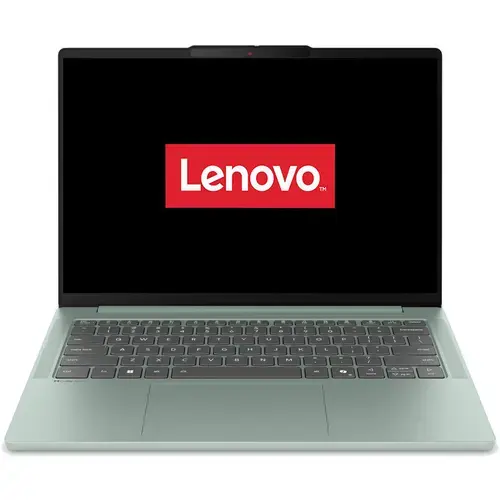 Laptop Lenovo IdeaPad Slim 5 14IPH11 (Procesor Intel® Core™ Ultra 7 355 (12M Cache, up to 4.70 GHz) 14inch WUXGA OLED, 32GB DDR5, 1TB SSD, Intel Graphics, Verde)
