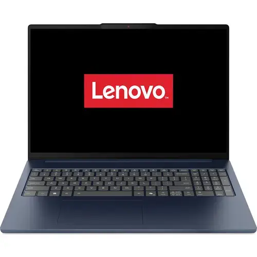 Laptop Lenovo IdeaPad Slim 5 16IPH11 (Procesor Intel® Core™ Ultra 7 355 (12M Cache, up to 4.70 GHz), 16inch WUXGA OLED, 16GB, 1TB SSD, Intel Graphics, Albastru)