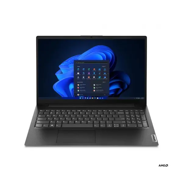 Laptop Lenovo Office V15 G4 AMN, 15.6 inch, Full HD, AMD Ryzen 5 7520U pana la 4.3 GHz, 16GB RAM, 512GB SSD, Radeon 610M, NoOS, Business Black