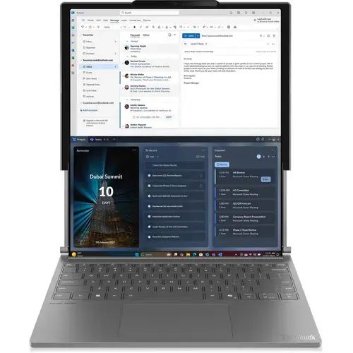 Laptop Lenovo ThinkBook Plus G6 Rollable (Procesor Intel® Core™ Ultra 7 258V (12M Cache, up to 4.80 GHz) 14inch- 16.7inch 2000 x 1600 (14inch Roll In) / 2000 x 2350 (16.7'' Roll Out) 120Hz VRR, 32GB LPDDR5X, 1TB SSD, Intel Arc 140V Graphics, Windows 11 P