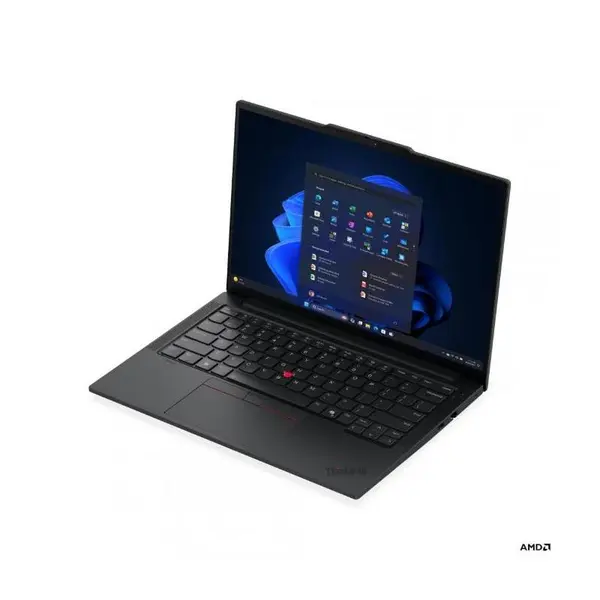 Laptop Lenovo ThinkPad E14 Gen 7 (AMD); 14" WUXGA (1920x1200) IPS 300nits Anti-glare, 45% NTSC, 60Hz; AMD Ryzen™ 7 250 (8C / 16T, 3.3 / 5.1GHz, 8MB L2 / 16MB L3), RAM 1x 16GB SO-DIMM DDR5-5600; 512GB SSD M.2 2242 PCIe® 4.0x4 NVMe® Opal 2.0, Optical: no
