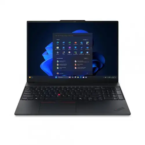 Laptop Lenovo ThinkPad E16 Gen 3 (Procesor AMD Ryzen™ 5 220 (16M Cache, up to 4.90 GHz), 16inch WUXGA, 16GB DDR5, 512GB SSD, AMD Radeon 740M, Windows 11 Pro, Negru)