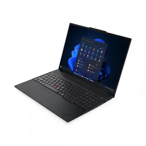 Laptop Lenovo ThinkPad E16 Gen 3 (Procesor AMD Ryzen™ 7 250 (16M Cache, up to 5.10 GHz), 16inch WUXGA, 16GB DDR5, 512GB SSD, AMD Radeon 780M, Negru)