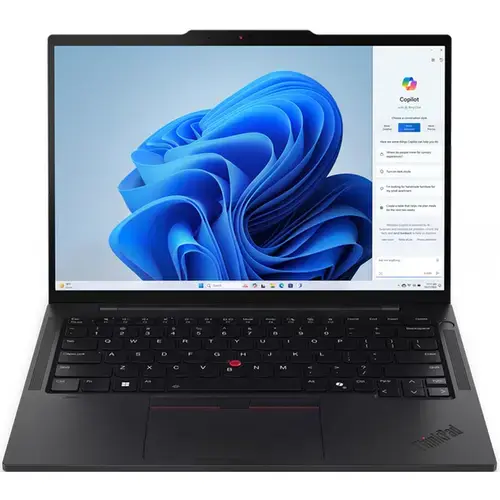 Laptop Lenovo ThinkPad T14s Gen 6 (Procesor Intel® Core™ Ultra 7 258V (12M Cache, up to 4.80 GHz) 14inch WUXGA IPS, 32GB LPDDR5X, 1TB SSD, Intel® Arc 140V Graphics, Win 11 Pro, Negru)
