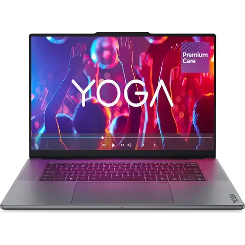 Laptop Lenovo Yoga Pro 9 16IPH11 (Procesor Intel® Core™ Ultra 9 386H (18M Cache, up to 4.90 GHz) 16inch 3.2K Tandem OLED 120Hz Touch, 32GB LPDDR5X, 1TB SSD, NVIDIA GeForce RTX 5060 8GB, Win 11 Pro, Gri)