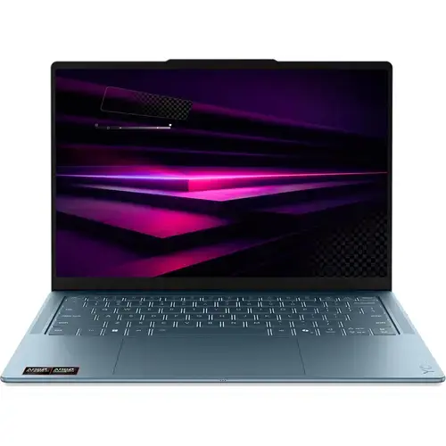 Laptop Lenovo Yoga Slim 7 14AGP11 (Procesor AMD Ryzen™ AI 7 445 (8M Cache, up to 4.6 GH) 14inch 2.8K OLED 120Hz, 32GB LPDDR5X, 1TB SSD, AMD Radeon 840M Graphics, Windows 11 Pro, Albastru)