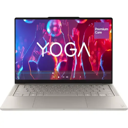 Laptop Lenovo Yoga Slim 7 14IPH11 (Procesor Intel® Core™ Ultra 5 322 (12M Cache, up to 4.40 GHz) 14inch WUXGA OLED, 16GB LPDDR5X, 512GB SSD, Intel Graphics, Windows 11 Home, Crem)