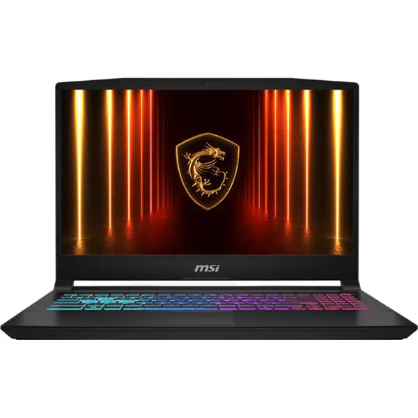 Laptop MSI Katana 15 HX B14WEK 15.6", QHD 165Hz, Intel Core i7-14650HX, 16 GB RAM, 512 GB SSD, Free DOS, Black