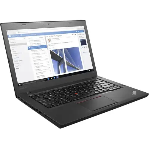 Laptop Refurbished LENOVO ThinkPad T460, Intel Core i3-6100U 2.30GHz, 8GB DDR3, 256GB SSD, 14 Inch, Webcam