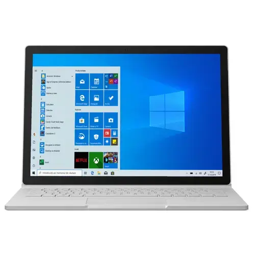 Laptop Refurbished Microsoft Surface Book 3, Intel Core i7-1065G7 1.30 - 3.90GHz, 32GB DDR4, 512GB SSD, 13.5" 3000x2000, GTX 1650 Max-Q 4GB, Silver + Windows 11 Pro, Grad B (Touchscreen nefunctional)