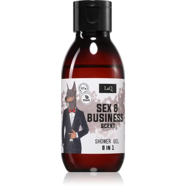 LaQ Sex & Bussiness gel de dus racoritor 8 in 1 100 ml