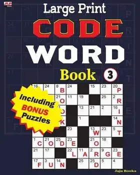 Large Print Code Word Book 3/Jaja Books