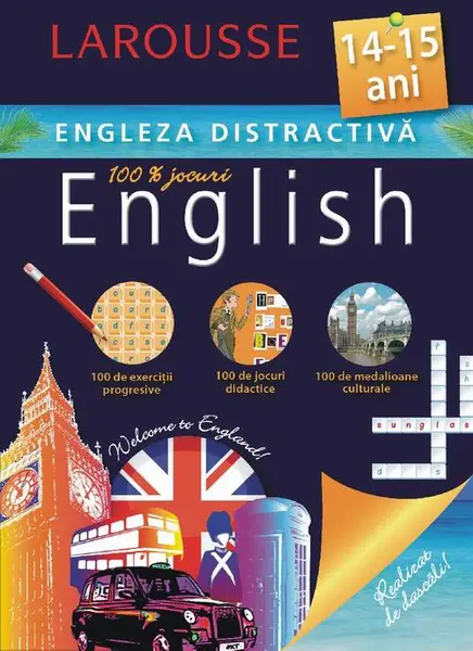 Larousse. Engleza distractiva. 14-15 ani
