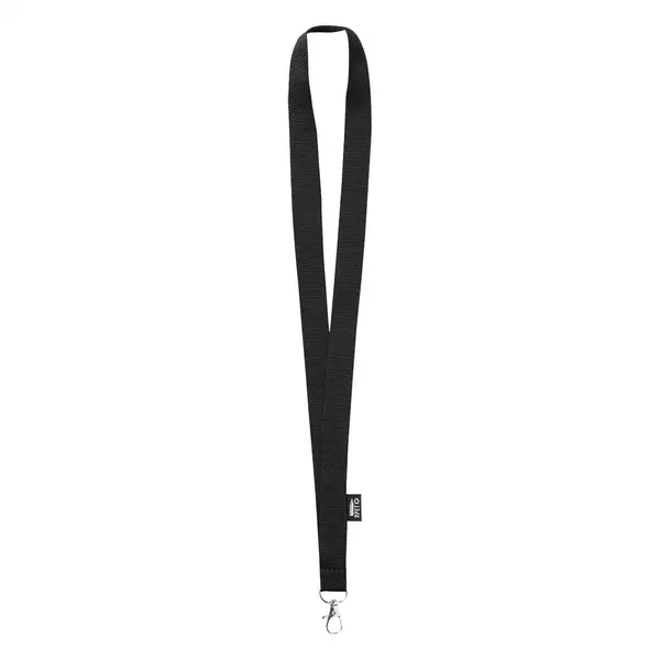 Larpet lanyard - negru