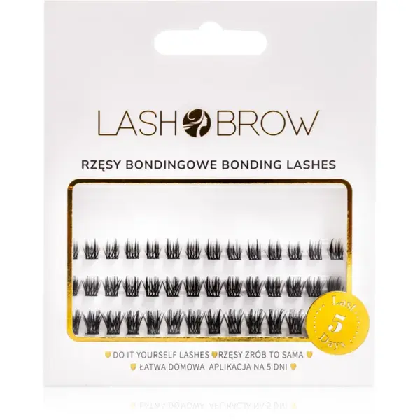 Lash Brow Bonding Eyelashes gene false mănunchi Basic 30 buc