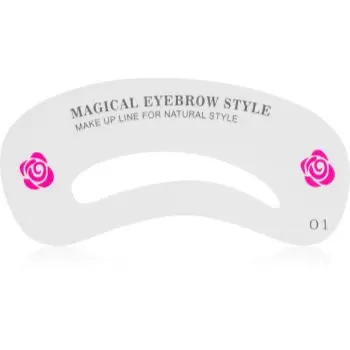 Lash Brow Eyebrow Stencil șabloane pentru sprâncene