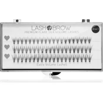 Lash Brow Premium Flare Silk Lashes gene false