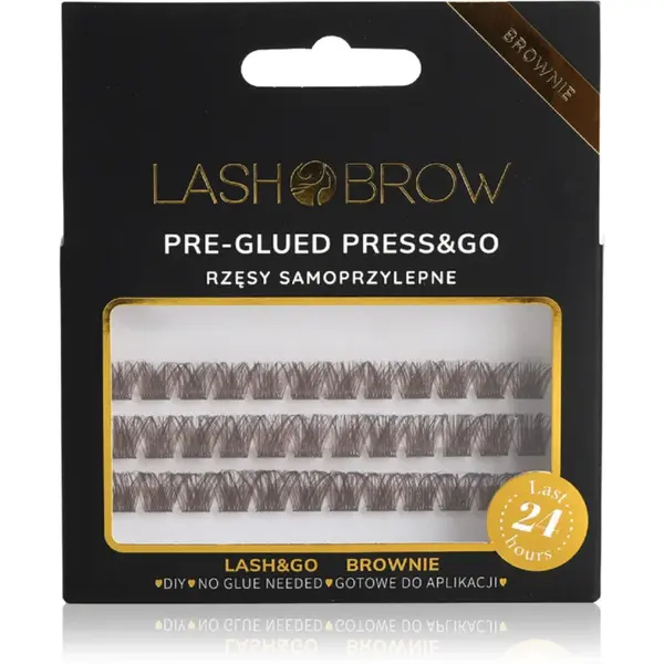 Lash Brow Press&Go Self-Adhesive Eyelashes gene false smocuri autoadezive Party Fever Brownie 1 buc