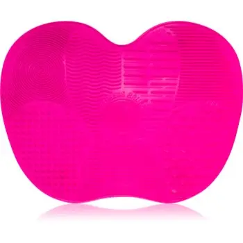 Lash Brow Silicone Make-up Brush Wash Matte Pink suport pentru curățarea pensulelor