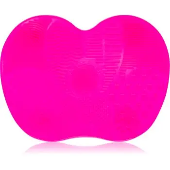 Lash Brow Silicone Make-up Brush Wash Matte Pink suport pentru curățarea pensulelor