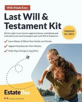 Last Will & Testament Kit, Paperback/Estatebee