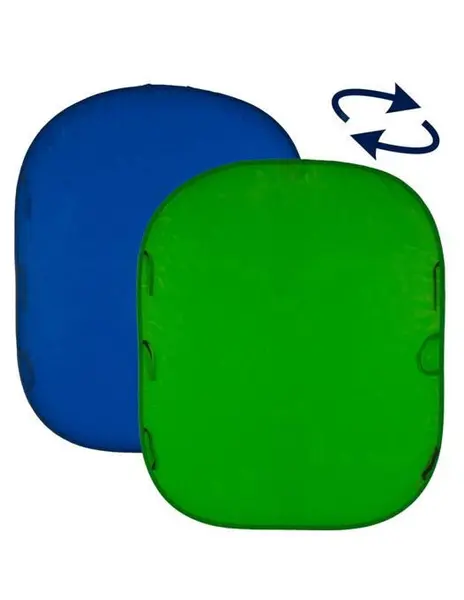 Lastolite Fundal pliabil Chroma Key verde albastru 1.8x2.1m