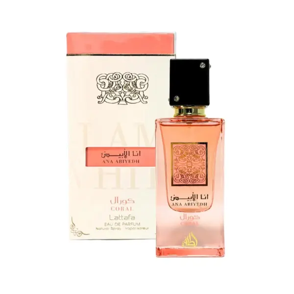 Lattafa Ana Abiyedh Coral Apă de parfum Unisex EDP Volum 60 ml