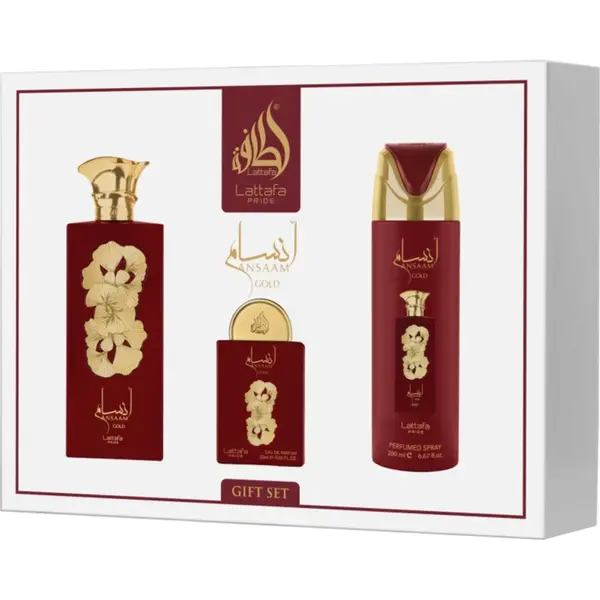 Lattafa Ansaam Gold set cadou pentru femei 1 buc