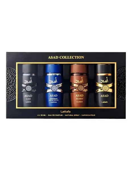 Lattafa Asad Discovery Set 25ml x 4 - Original Dubai