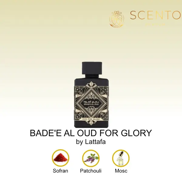 Lattafa BADEE AL OUD (OUD FOR GLORY) 100 ml apa de parfum unisex - Original Dubai