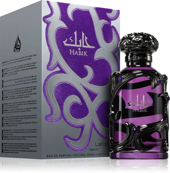 Lattafa - Habik, apa de parfum, barbati, 100 ml