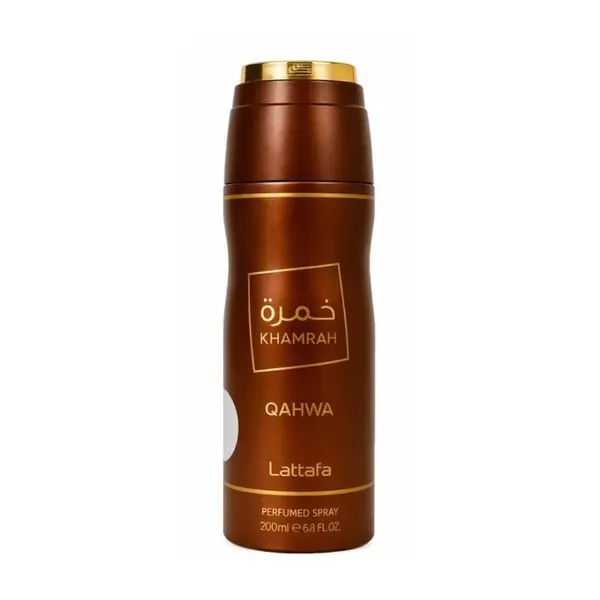 Lattafa Khamrah Qahwa Deodorant spray unisex Volum 200 ml