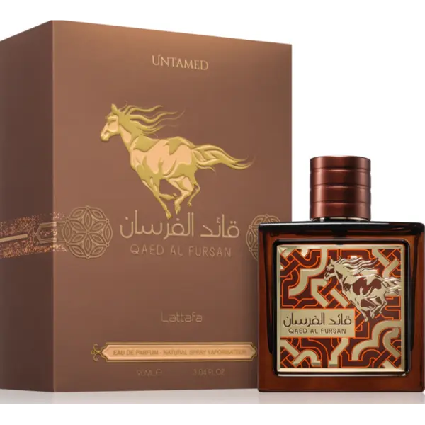 Lattafa Qaed Al Fursan Untamed Apă de parfum Unisex EDP Volum 90 ml