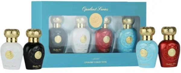 Lattafa Set Opulent Collection - Apă de parfum, 4 x 25 ml