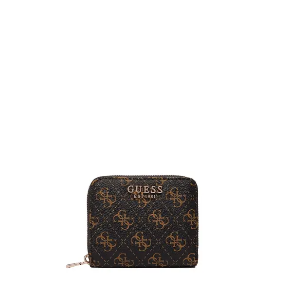Laurel ii slg small zip around wallet brown