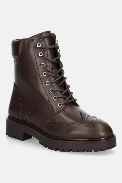 Lauren Ralph Lauren botine de piele Alysn Lup Pr