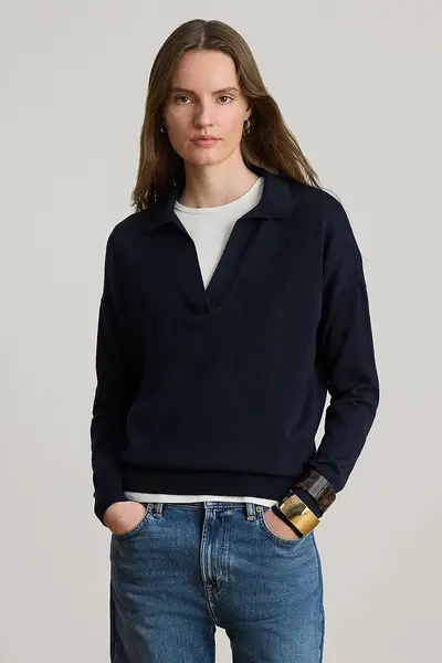 Lauren Ralph Lauren pulover pentru femei, cu bumbac