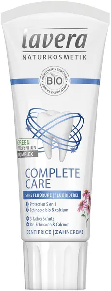 Lavera Pastă de dinți fără fluor Complete Care, 75 ml