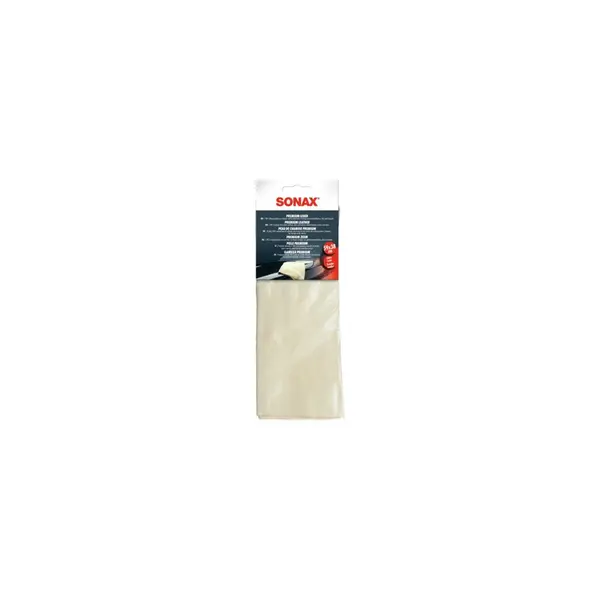 Laveta din piele de caprioara naturala pentru uscare 59x38cm SONAX 04163000