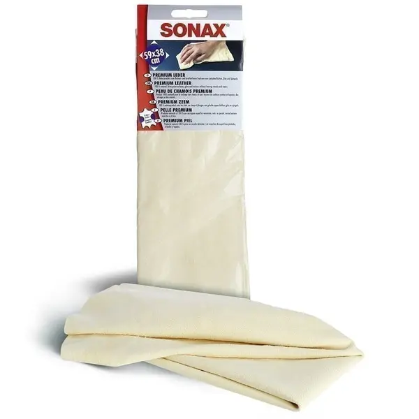 Laveta Premium din Piele Naturala, Sonax