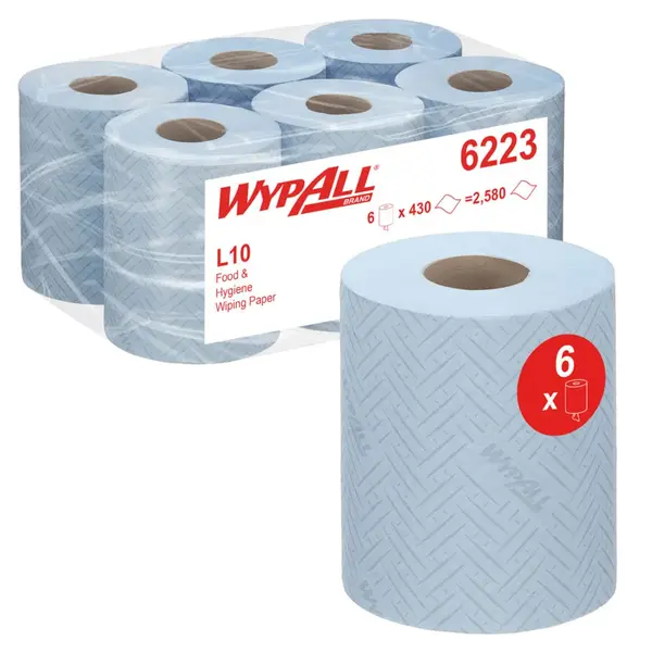 Lavete blue rola 1 strat 430portii Wypall Lavete blue rola 1 strat 430portii Wypall