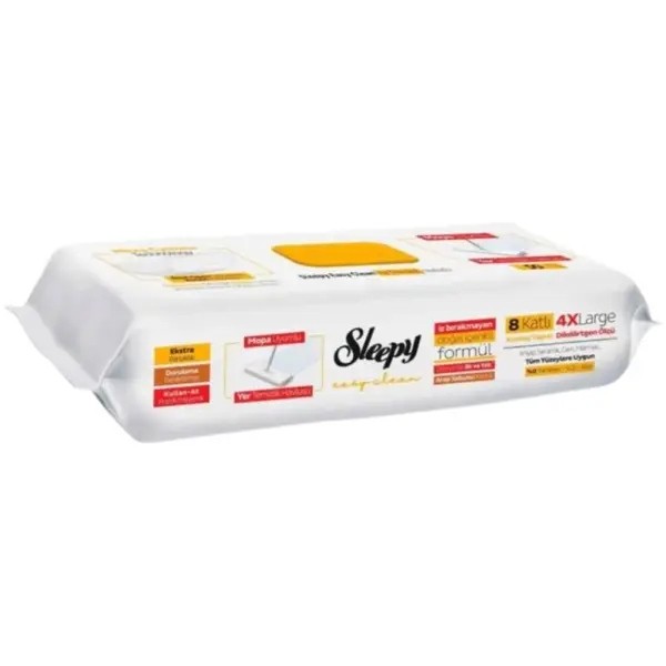 Lavete Umede pentru Pardoseli Sleepy Herbal Soap, 50 Bucati